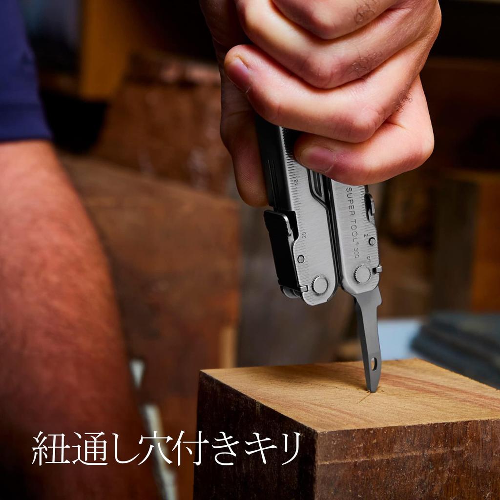 LEATHERMAN SUPER TOOL 300 Japanese with Warranty Multi-Tool (Authentic Product) 25-Year