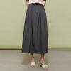 Women's Elegant A-Line Midi Skirt
