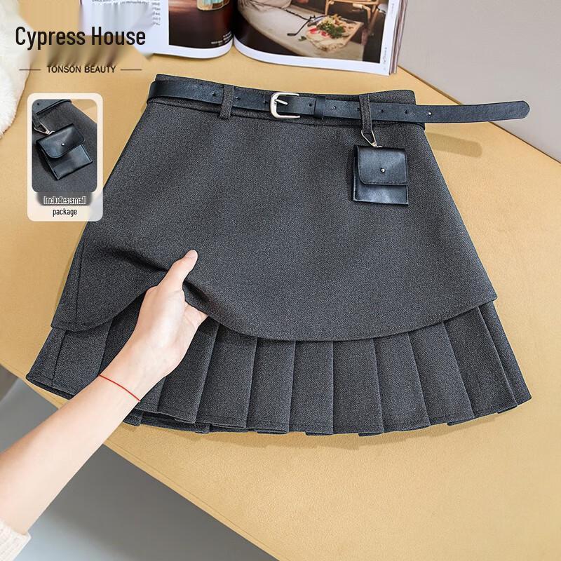 Women s High-Waist Pleated Mini Skirt M
