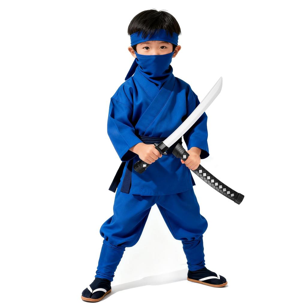 STOBOK Ninja Sword, Samurai Sword for Cosplay, Pretend Play, Costume, Japanese Samurai, Ninja, Stage, Cosplay Prop, Made of Lightweight Plastic