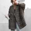 Women's Winter Wool Coat Thick Lined Warm Jacket for Autumn