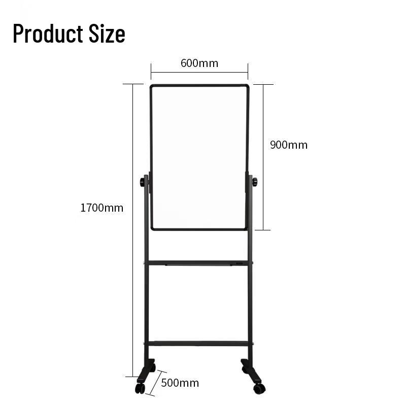 Deli 7881 Mobile Double-Sided Magnetic Whiteboard