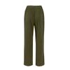 Women's Casual Fashion Pinstripe Straight And Winter Loose Wide-leg Straight Pants