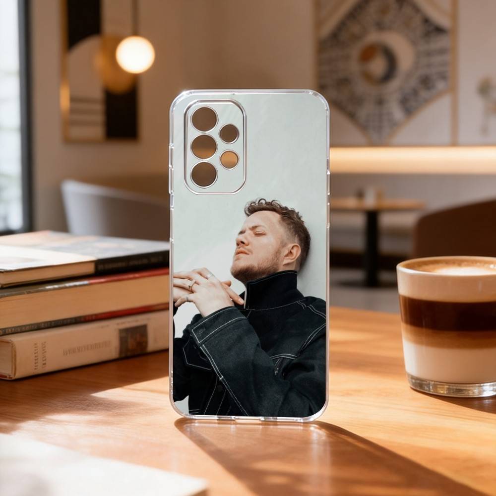 

D-Dragons Dan Reynolds I-Imagine Phone Case Transparent Silicone Soft For Samsung S25,S24,S21,S22,S23,S30,Ultra,S20,Plus,Fe Samsung S235G