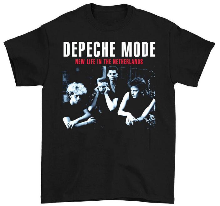 

Depeche Mode Album Unisex Black Cotton Tshirt Unisex T-Shirt M