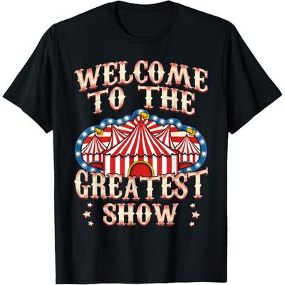 Fiesta de Circo Regalo Payaso León Anillo de Fuego Acróbata Camiseta Divertida