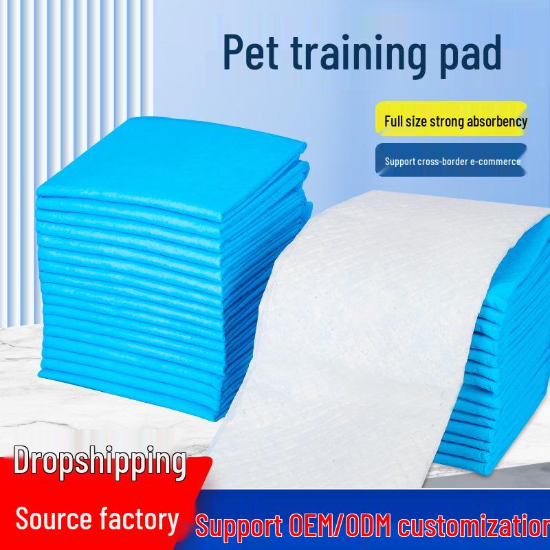 Disposable Thickened Dog Training Pads - Absorbent Large Dog Diapers and Bed Pads