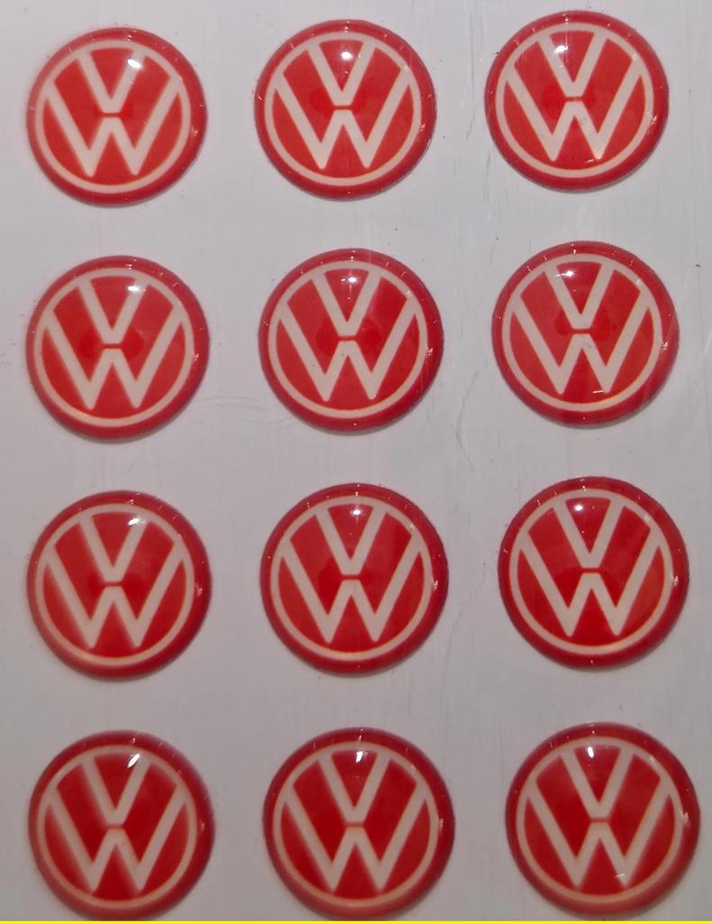 Lmn1 ·Car Key Sticker Auto Control Keychain Accessories For Volkswagen VW Rline R GTI Golf Polo Passat Magotan Tiguan Bora Jetta T-RO