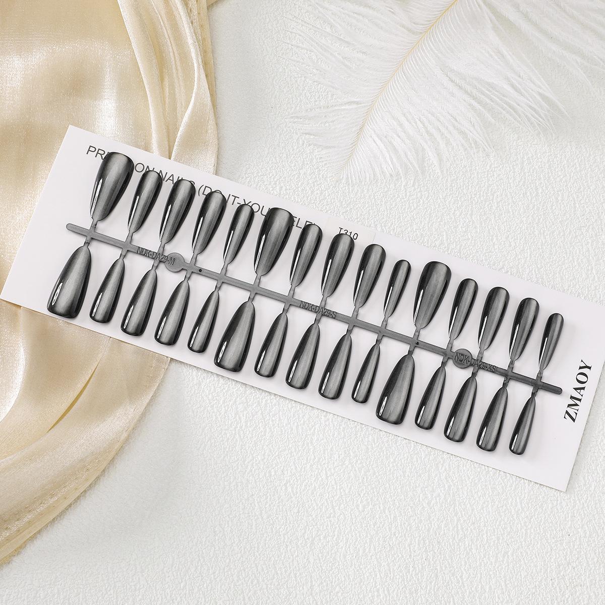 

[30 шт. в упаковке] Милые наклейки для лака для ногтей с изображением кошачьего глаза - Полная коллекция