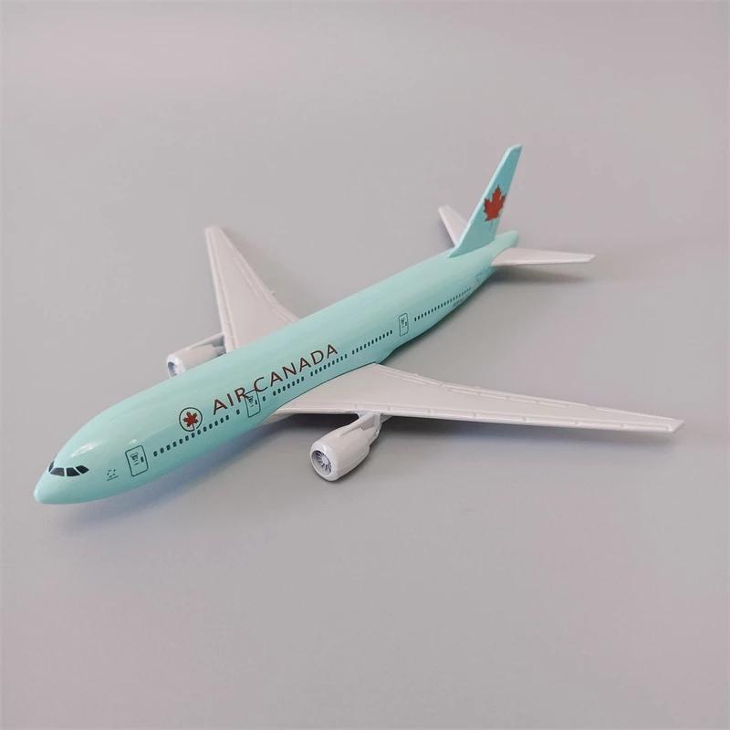 Air Canada Boeing 777 Plane Model 1:400 Alloy Metal 16cm Model Airplane Souvenir Model Aircraft Collection
