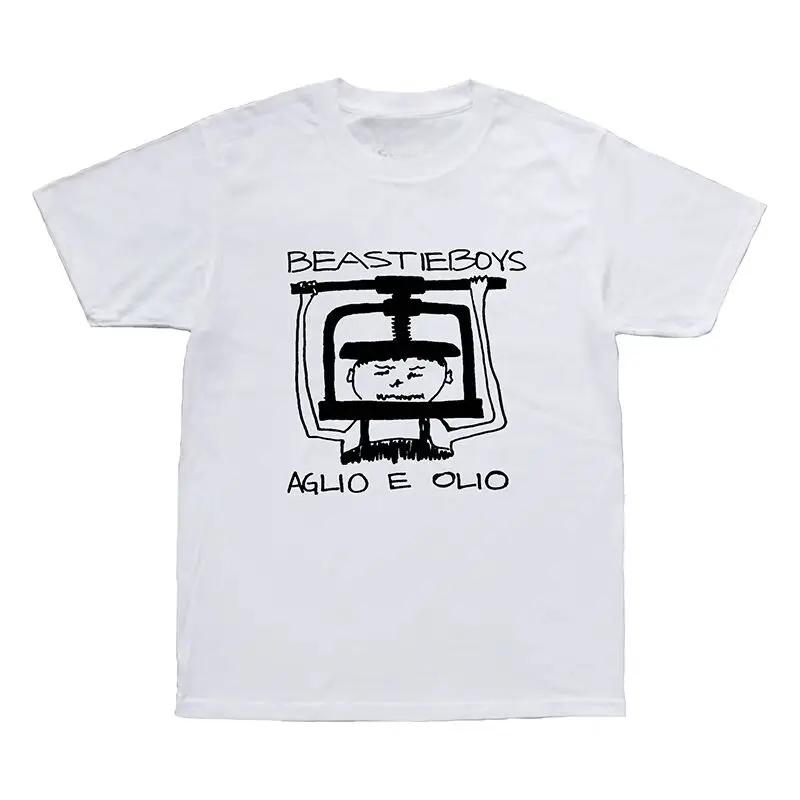 American Hip Hop Group Simple Fashion Design Short-sleeved T-shirt Men and Women with The Same Four Seasons Suitable New Trend