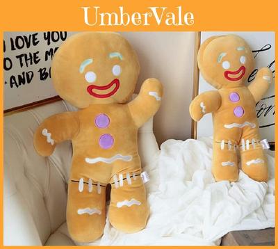 Shrek Aventura Hombre de Jengibre Gingy Peluche Suave y Abrazable Animal de Peluche Para Niños