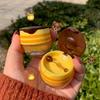 Propolis feuchtigkeitsspendende Lippenmaske, Schlaf-Lippenbalsam, nährende Anti-Falten-Lippenpflege, Anti-Risse, Unisex mit Pinsel, Lippenpflege