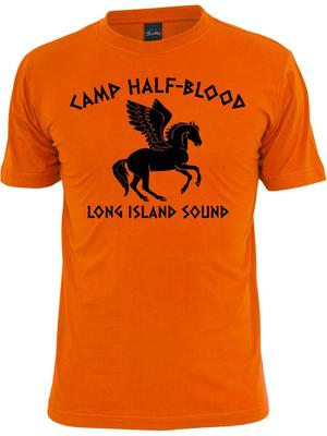 Koszulka Camp Half Blood Long Island Sound Pomarańczowa koszula greckich bogów S