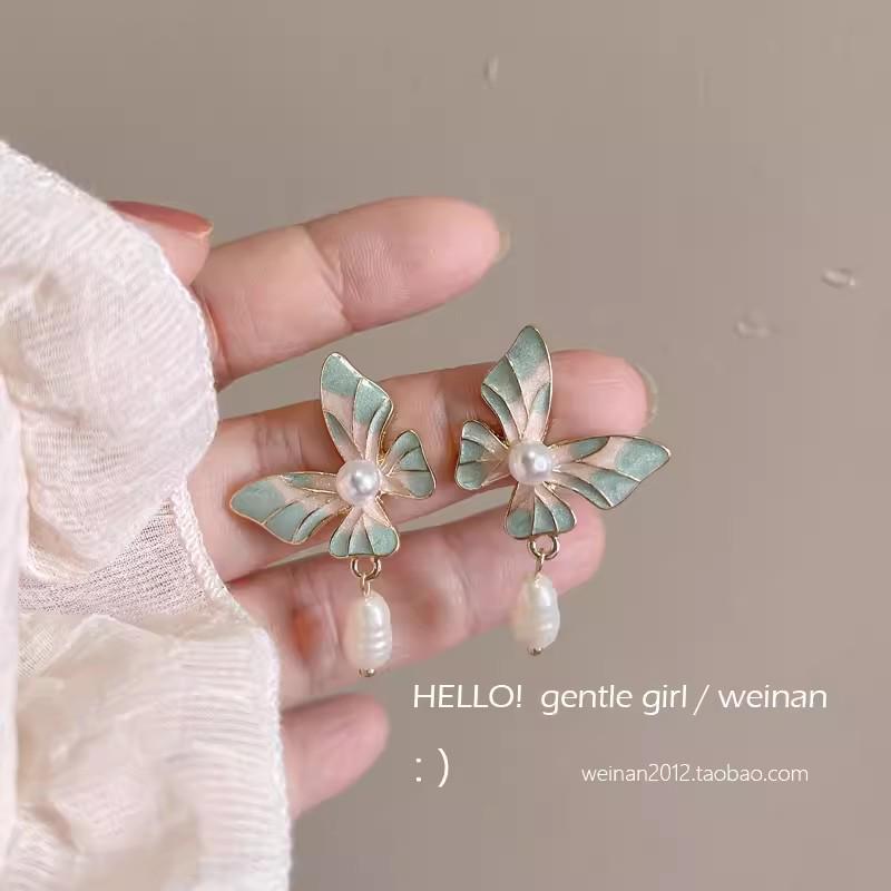 2024 Trendy Colorful Flower Stud Earrings for Women - Summer Fresh Design