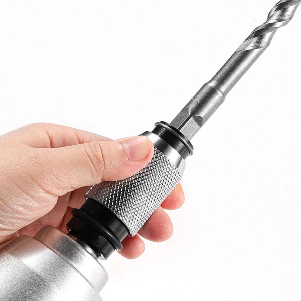 Rotary Hammer Adapter with 4 Impact Drill Bits Set Quick-Release Electric Hammer To Converter Kit for Electric Wrench Tools