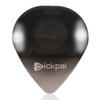Guitar Picks 1 Pcs with High-Sensitivity LED Light Musical Instrument Glowing Plectrum Non-Slip for Bass Electric Guitarists