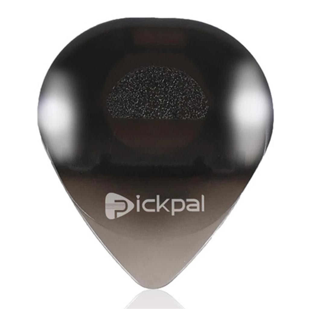 Guitar Picks 1 Pcs with High-Sensitivity LED Light Musical Instrument Glowing Plectrum Non-Slip for Bass Electric Guitarists