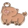 Piggy Pig Charms Pig Dangle Charm Necklace Cute Animal  DIY Jewelry Making