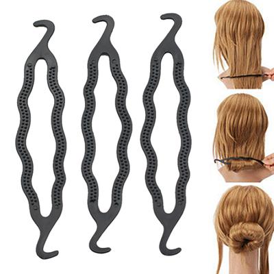 5 pezzi di capelli twist styling clip stile fai da te creatore treccia bastone chignon accessori per capelli