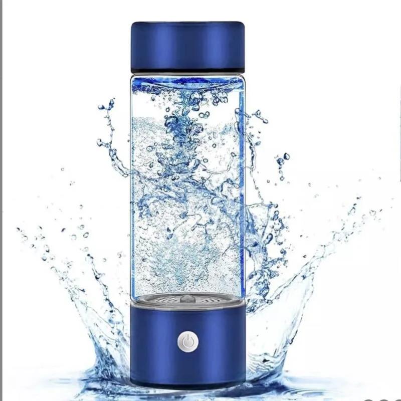 Portable Hydrogen Generator Water Cup Filter Ionizer Maker Hydrogen-Rich Water 420ml Electric Hydrogen Rich Water Generator Bottle