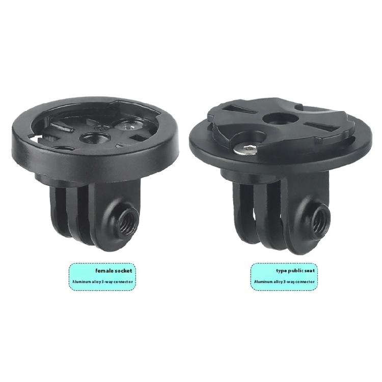 Universals Bike Computer Adapters Mount Bracket Light Weight Bike Computer Holder Camera Headlight Adapters Fixing Base
