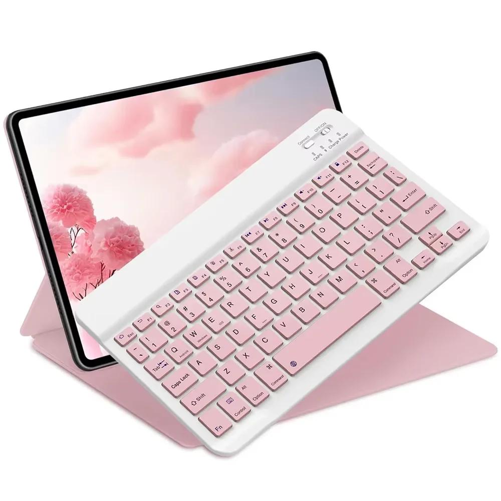 Bluetooth Keyboard for iPad 10th Generation iPad Pro 13 12 11 10 9 8 7 Inch iPad Air 13 11th iPad Mini Samsung Tablets