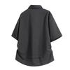 Retro Workwear Short Sleeved Shirt Men's Loose Collared Casual Shirt Summer Shirt