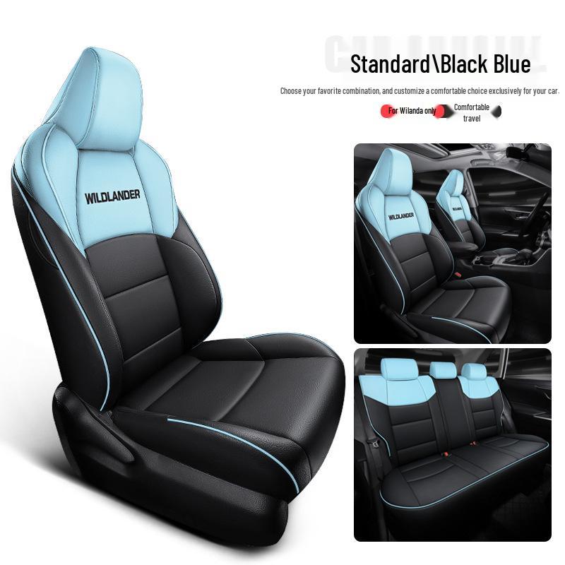 QQG Custom Leather Seat Cover for All-Season Full Coverage - Fits Toyota Venza