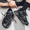 Sneakers men's 2025 autumn classic retro dad shoes platform mesh running shoes student casual shoes trendy shoes