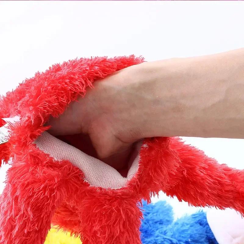 Large Sesame StreNging Hand Puppet Show Puppet Elmo Cartoon Soft Plush Birthday Gifts
