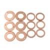 2 Set 3 Cylinder Injector Seal Kit Compatible with Kubota D750 D850 D950 Engine Valves 6 Engine Stroke 70mm Copper Washers