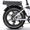 Electric Bicycle Onesport 20" 500W Motor Full Suspension 48V 36AH Adult Ebike Top Speed25Km/h 7 Speed Load 120Kg OT08 Pro