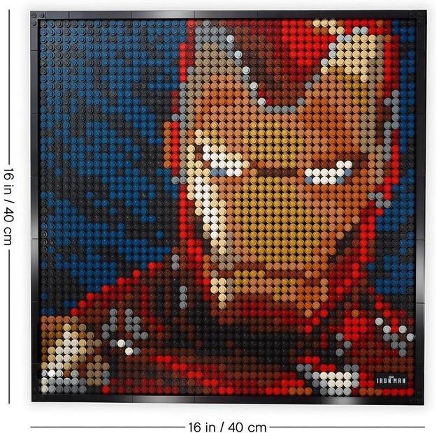 LEGO Art 31199 Железный человек от Marvel Studios