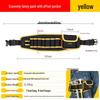 Portable Electrician Tool Belt: Sturdy, Multifunctional Waist Pouch for Construction Site Storage
