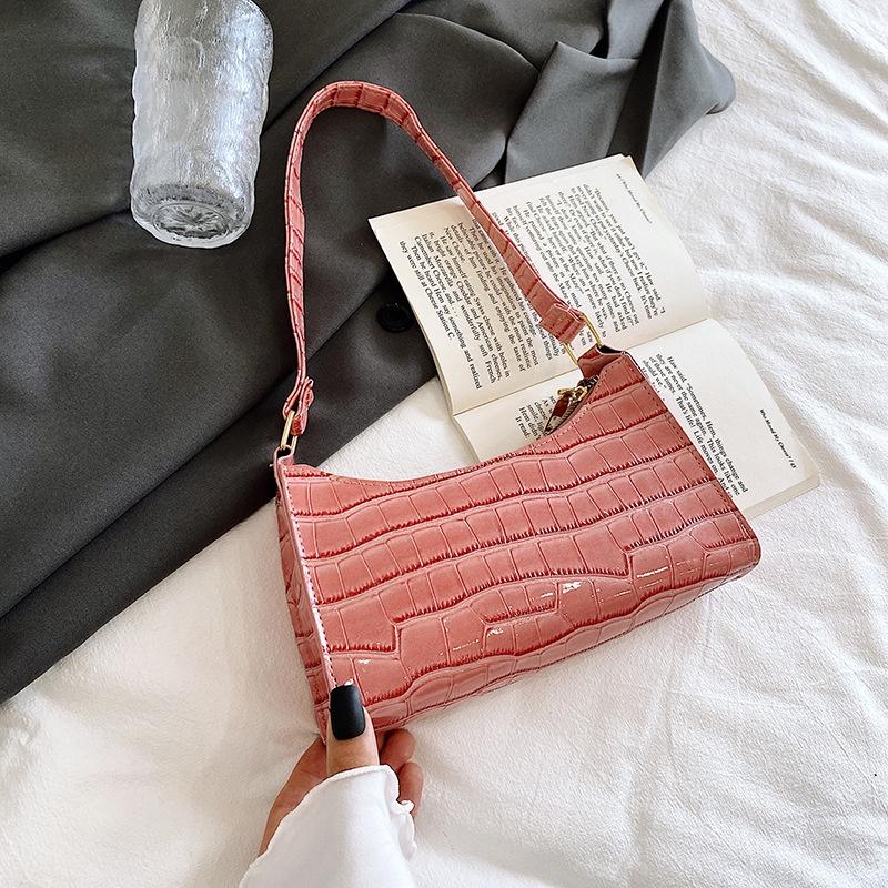 Street Style Pu Material Small Square Bag Available In Multiple Colors