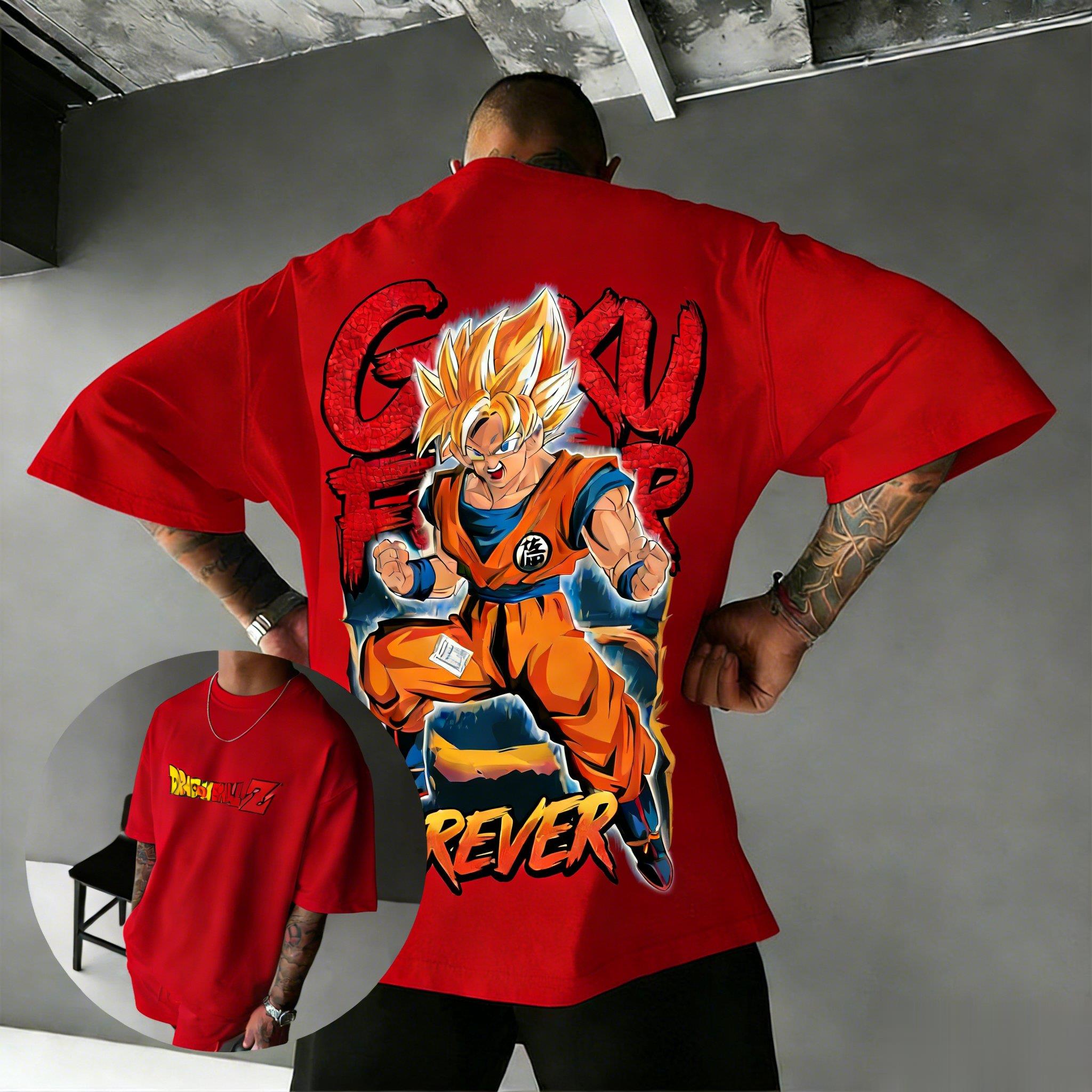 

Dragon Ball Goku Anime Graphic T Shirt Men Women Oversized Vintage Short Sleeve Tee Tops Summer Y2k Streetwear Casual 2026 New S