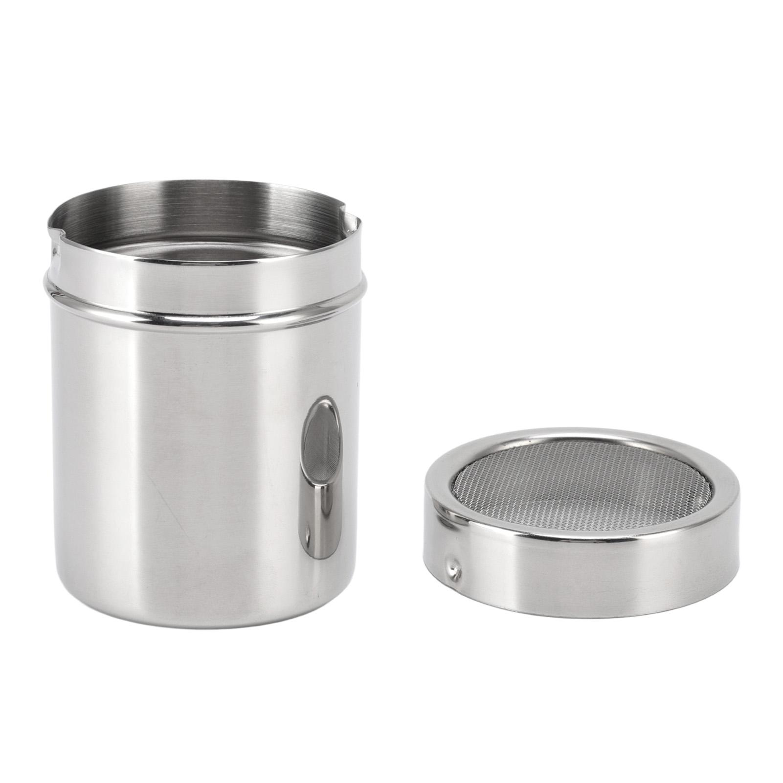 

Sugar Shaker Food Grade Stainless Steel Durable Rustproof Widely Used Powder Dispenser for Salt Sugar Pepper