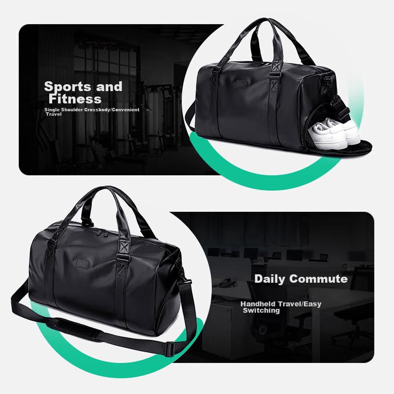 HLA Travel Bag, Handheld Luggage Bag, Fitness Bag, Sport Bag, Size XL, 39L