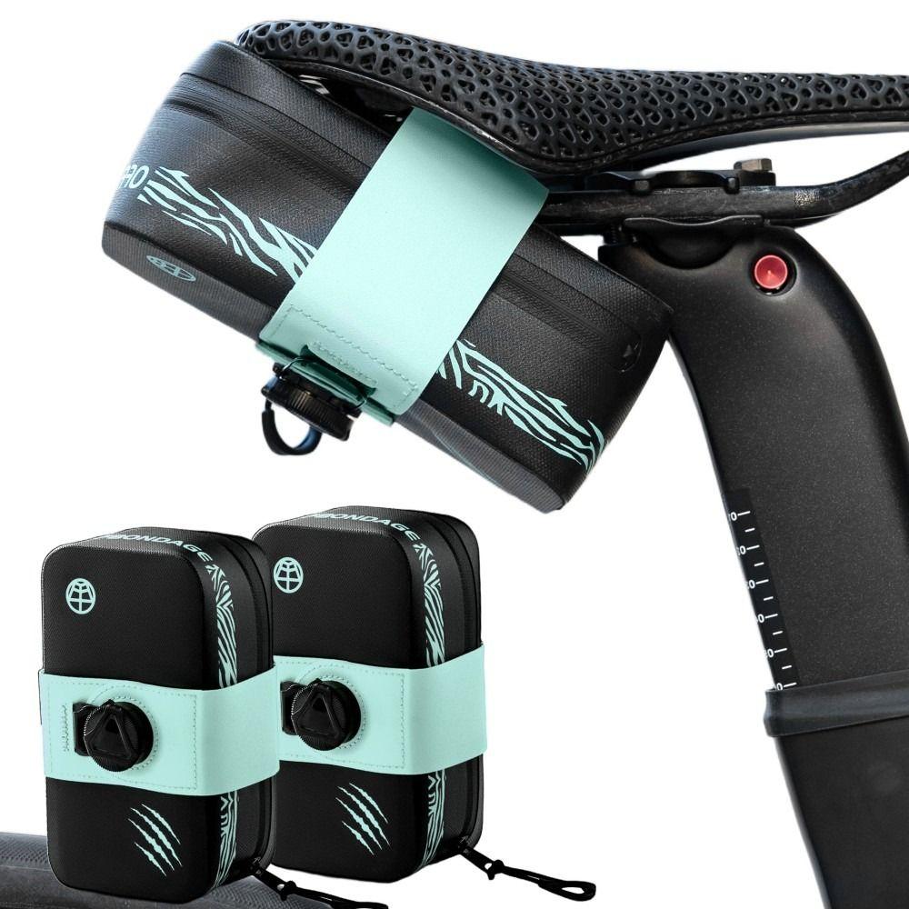 PU Leather Bicycle Saddle Bag Knob Type Cycling Bags New MTB Cycling Tail Bag Bike Accessories