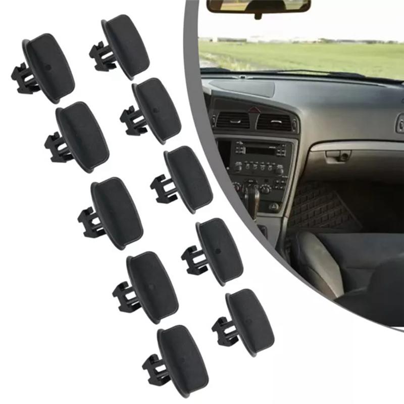 10 Pcs Bumper Lower Deflector Retainer Clip Radiator Splash Guard Retainer For Jeep Grand Cherokee Chrysler 68034329AA чёрный