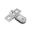Bathroom Glass Door clip/clamp/hinge,Rotating Door shaft,Zinc Alloy and Stainless Steel,no Rust , Shower Accessories
