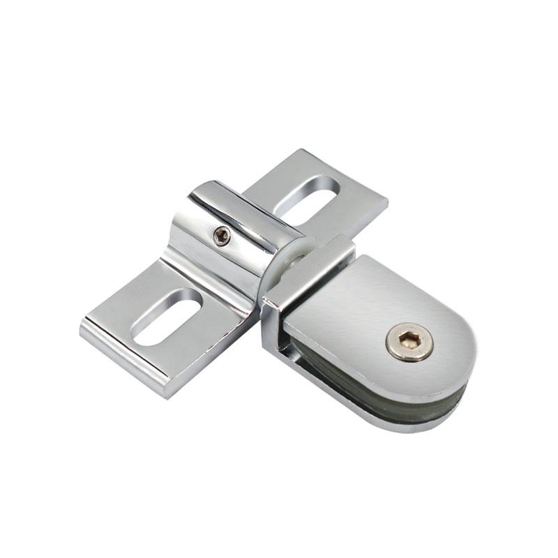 Bathroom Glass Door clip/clamp/hinge,Rotating Door shaft,Zinc Alloy and Stainless Steel,no Rust , Shower Accessories