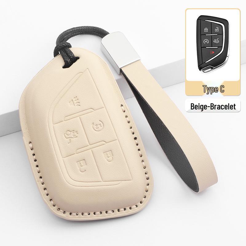 Cadillac XT Key Case with SRT Buckle for XT4, XT5, XT6, XTS, CT4, CT5, CT6, ATSL