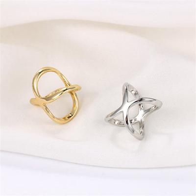 Clothing Accessories Metal Brooches For Clip X Shape Shawls Women Hollow Bow Scarves Buckle Cross Scarf