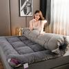 Ultra-Soft Fleece Mattress - Thick, Portable, And Foldable, Suitable for Dorms, Bedrooms, And Hotels - Machine Washable, Mixed Colors - Christmas