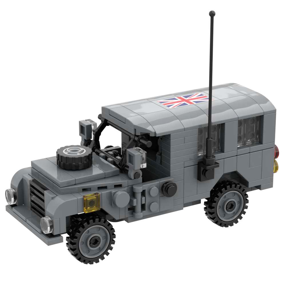 UK French Army Building Block Toy Military Ww1 Ww2 Mark Tank Matilda Staghound Mk1 AMX30 FV107 Armored Vehicle Howitzer Truck