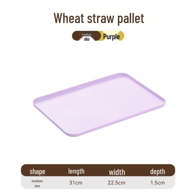 Youde Rectangular Plastic Serving & Draining Tray