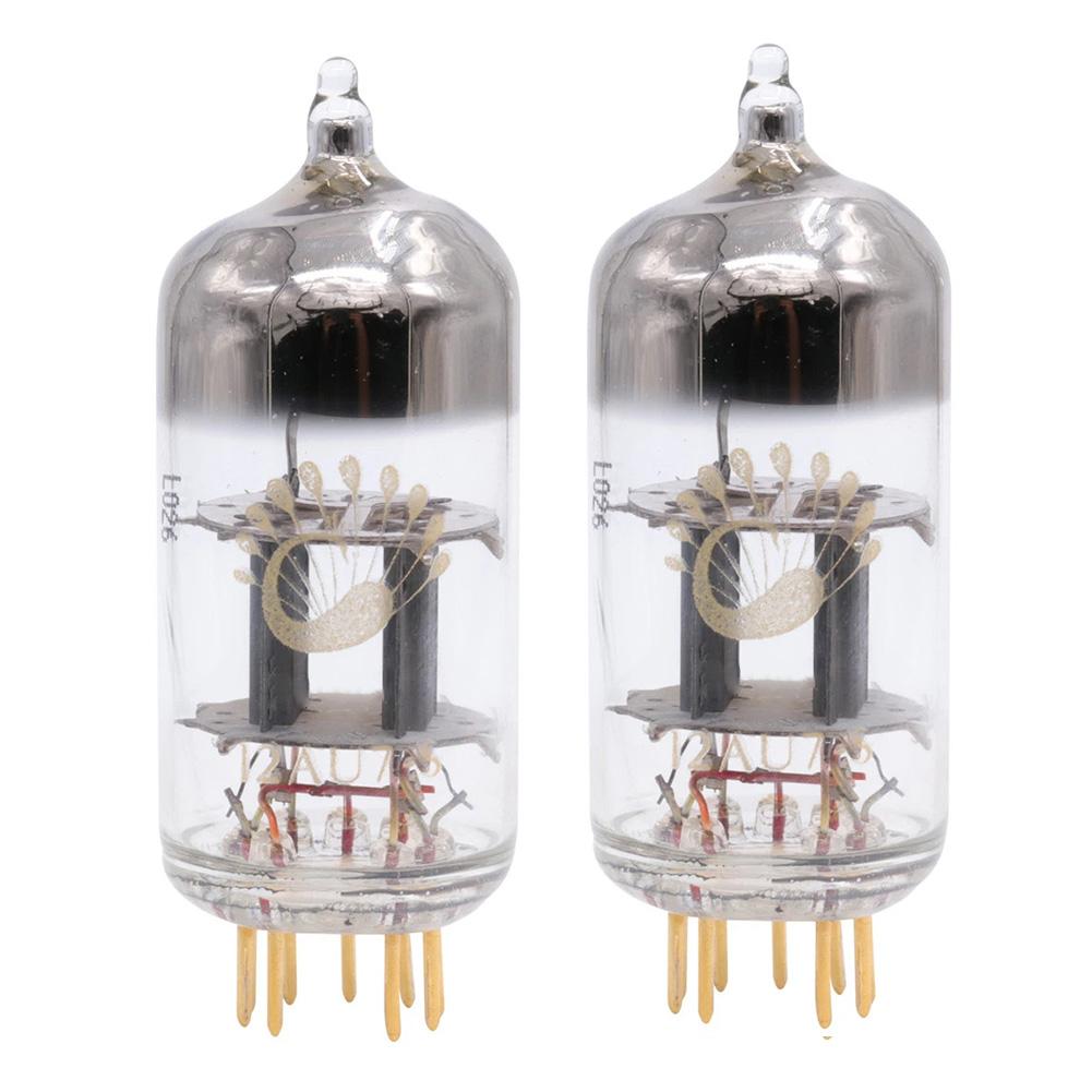 Preamp Tube As Shown 12AU7 Vacuum Tube Reinforced Glass Shell Matched Pair Testing Direct Drop-in Replacement DIY Audio Projects