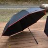 Men's Large Black Golf Umbrella with Long Handle – Customizable High-End Business Gift